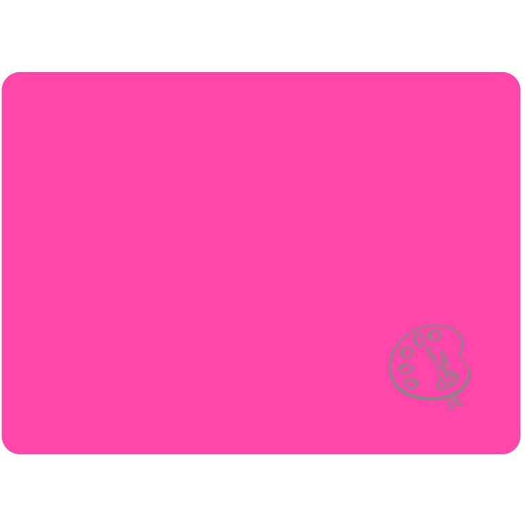 Podkładka do prac plastycznych A4 PP neon różowy PS-NEON-A4-01 BIURFOL